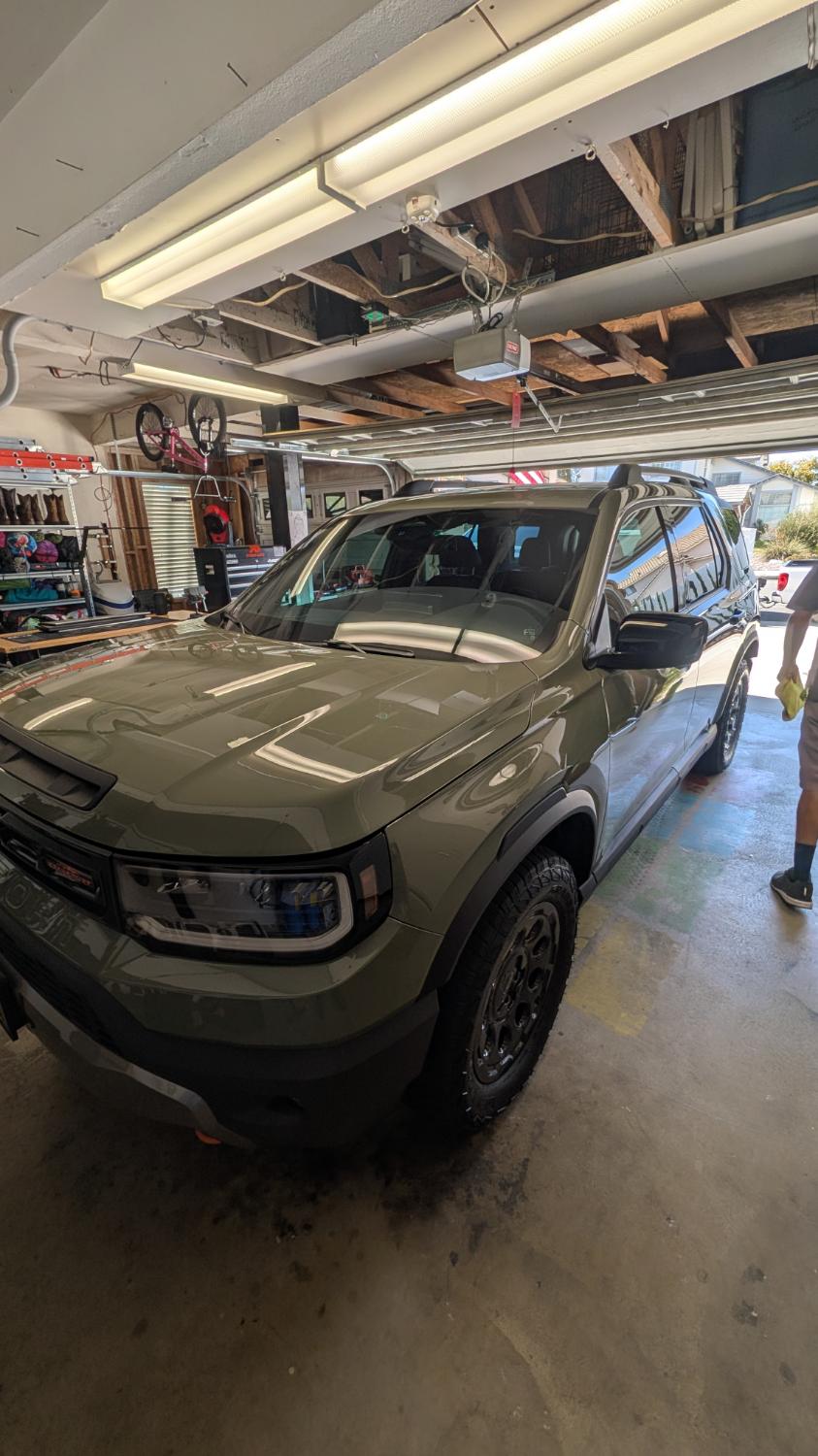 Bronco paint after ceramic coating